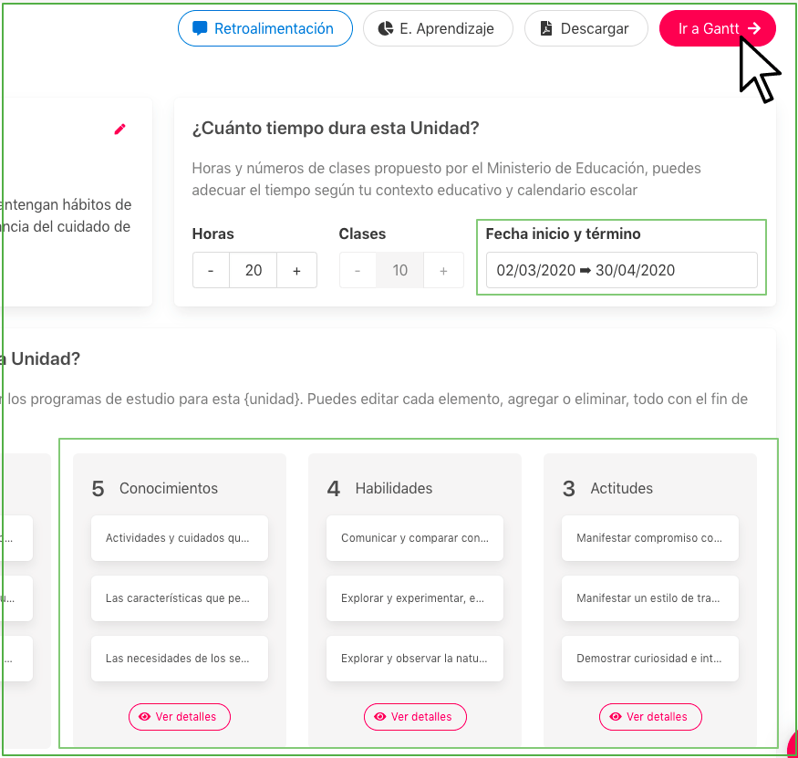 ¿Cómo planificar mis actividades?